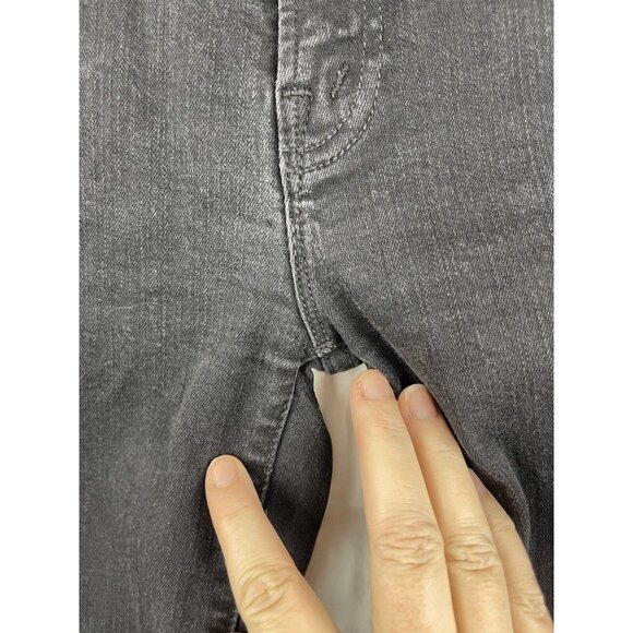 Mother Jeans Size 24/25 Insider Crop Step Fray Guilty Racer Wash Revolve - Picture 5 of 11